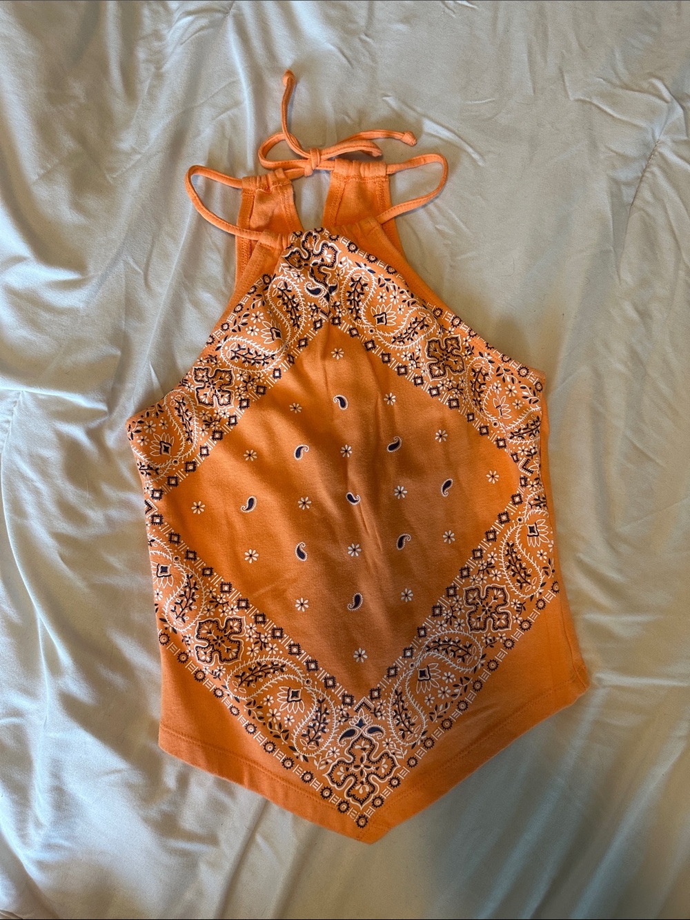 Vintage/Y2K energie Bandana Top